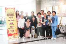 충남교육청평생교육원, 성인문해교육 예비중학과정 수료식 개최