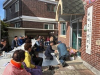 청주 내덕2구경로당, 축하 입주식