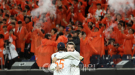 날아라, 한화 이글스…보은 뱃들공원에서 단체 응원전