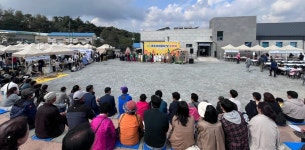 충남 홍성군 홍동면, 친환경 화합의장...거리축제 성료