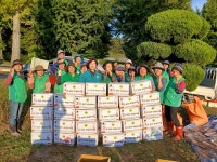 충남 홍성군 결성면, 사랑의 고구마 캐기로 이웃사랑 실천