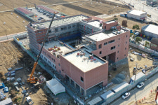 보은 온-누림 플랫폼 골조 공사 완료