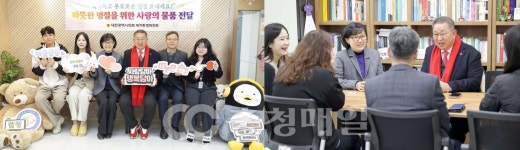 대전시의회 복환위, 설 앞두고 월평종합사회복지관 위문