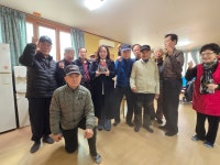 박효진 충남 아산시의원, 권곡4통 노인회로부터 감사패 받아