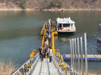 옥천 대청호 뱃길 43년 만에 다시 열려