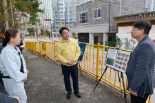 오세현 충남 아산시장, 배방읍 청소년 안전 인프라 상황 점검