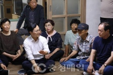 윤용근 의원, 석성면 봉정1리 주민들과 간담회