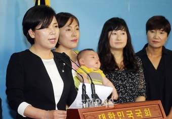 최고위원 출마 선언하는 양향자 여성위원장 