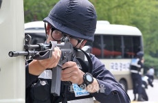 국회는 경비대가 지킨다 을지훈련 열심인 의경