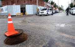 영광 가스냄새 원인 무단 방출된 화학물질, 경찰 범인 긴급체포