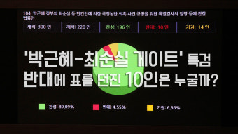 [영상] '박근혜-최순실 게이트 특검' 반대는 누가 했을까?