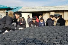 남부희망복지센터, 송우고 학생들과 연탄 나눔 봉사활동