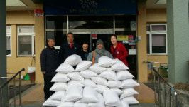 양주시 장흥면 영산법화사 사랑의 백미 기탁