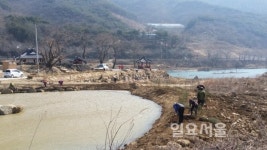 차황 철수마을 사계절 꽃동산