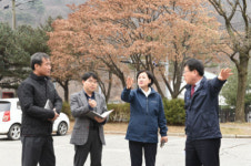 양주시부시장, 장흥관광지 활성화를 위한 현장점검