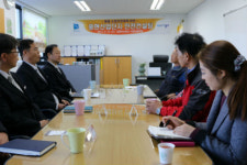 의정부소방서장, 용현산업단지 안전컨설팅 진행