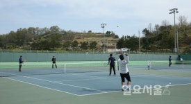 합천군테니스협회장기 테니스대회 열여