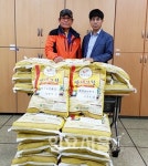 광명시 광명6동 식곡마을 경로당 김명석회장 100만원 상당 백미 지원