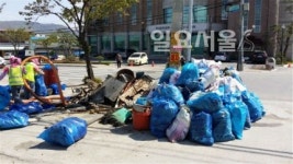 포천시 소흘읍행정복지센터, 포천천 하천변 대청소 실시