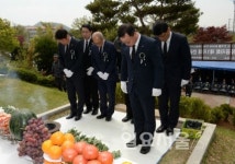 특수임무 1지대 전공비 추념식 파주 통일공원에서 개최