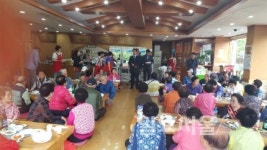의정부시 송산2동 효도 경로잔치