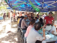 진주시 대곡면 주민자치委, 사랑나눔 하루찻집 운영