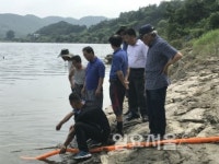 파주시, 황복 등 어린물고기 83만마리 임진강 방류