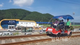 하동 레일바이크 개통 100일 1만6610명 손님 맞았다