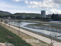 경주시, 신평천 생태하천 준공식 가져