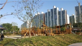 이촌한강공원에 친환경 생태 어린이 놀이터 개장