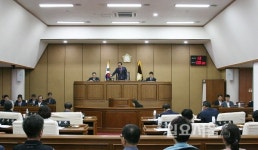 제182회 통영시의회 임시회 개회