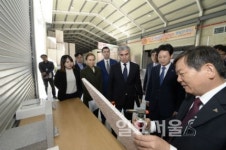 김종천 포천시장, 기업현장 방문
