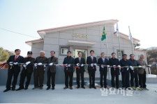 사천시, 옥동마을 도금경로당 준공식 개최