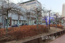 진주시 충무공동 혁신도시 사랑의 빛 트리 만들어