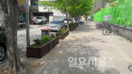 고양시 정발산동, 쓰레기로 몸살 앓던 길, 꽃길로 재탄생