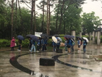 부평구자원봉사센터, 신한은행 굴포천 환경정비 실시