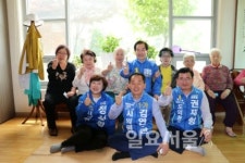 안병용 의정부시장 예비후보, 경로당 방문 어르신들께 인사드려