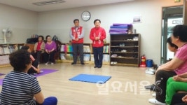 김동근 자유한국당 의정부시장 후보, 우중(雨中) 민생투어