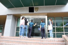 진주署, 경상대학교와 불법카메라 점검 나서