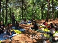 경기도파주교육지원청 Wee센터, 산림치유 프로그램 진행