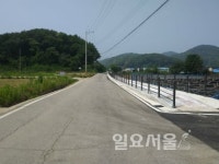 28사단 신병교육대 진입도로 보도설치 완료