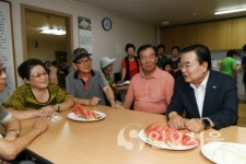 이성호 양주시장, 폭염 속 무더위 쉼터 현장 찾아다녀