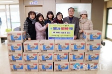 수성구 고산3동 한일유앤아이부녀회, 이웃돕기 라면 전달