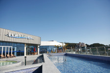 뜨끈한 노천해수탕과 녹차탕의 앙상블, 보성 율포해수녹차센터