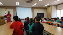 칠곡다문화지원센터, 관호초등학교에서 다문화 이해교육