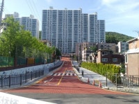 안양시,  안양9동 양지초교 일원 도로확장공사 완료