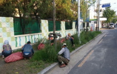 대구 서구, 비산염색산단 합동 환경정비 구슬땀