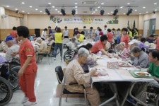 대구보훈요양원, 국가유공자 및 유족 대상 뷔페잔치 열어