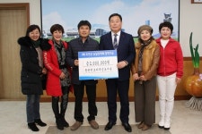 무안군 몽탄면 모아작은도서관, 승달장학금 기탁