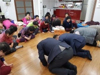 장흥군 회진면, 설 앞두고 경로당 떡국 나눔